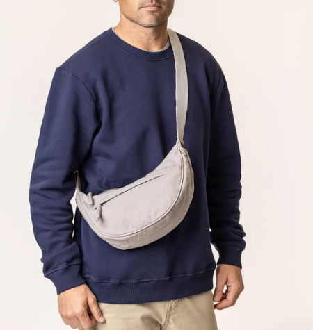 Organic Cotton Crossbody Bag